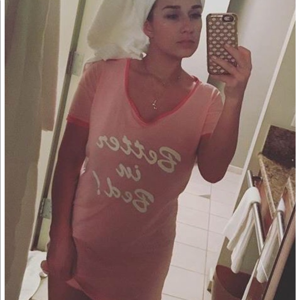 Kittenish “Better in Bed!” Nightshirt